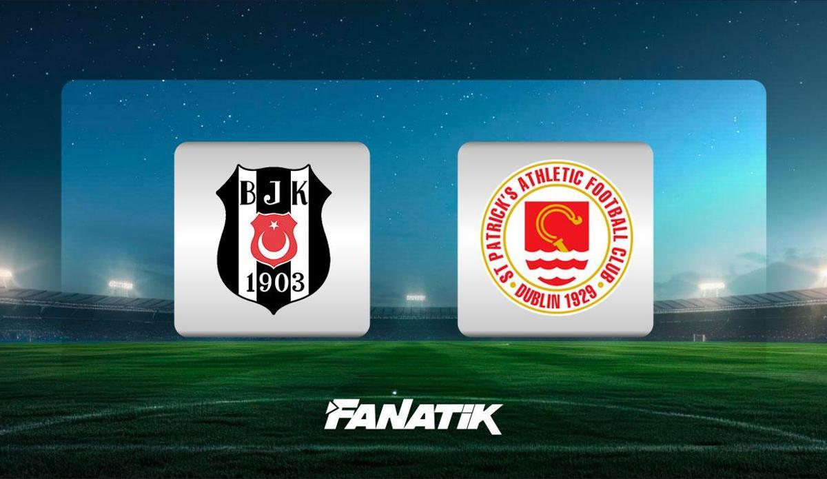 Fanatik: Beşiktaş - St. Patrick's maçı ne zaman, saat kaçta, hangi kanalda? (Muhtemel 11'ler)
