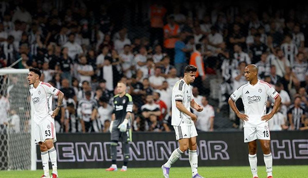 Fanatik: Beşiktaş'tan Avrupa'ya erken veda! Kartal sahasında mağlup
