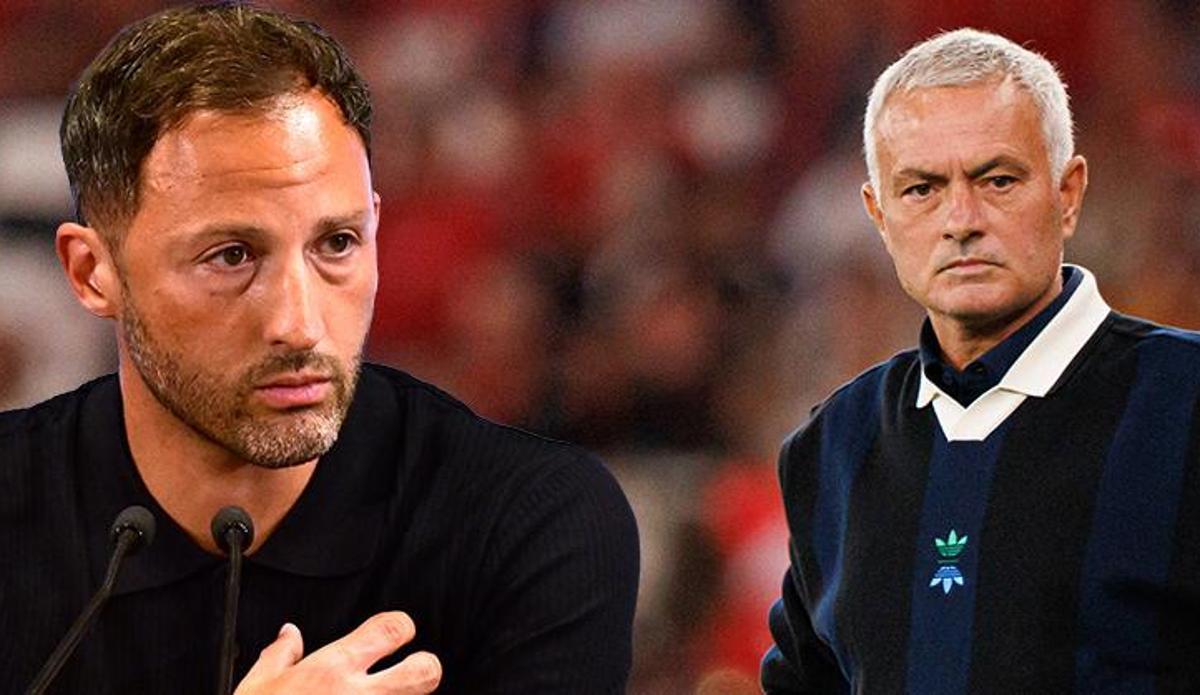 Fanatik: Domenico Tedesco'nun Jose Mourinho şaşkınlığı! 'Bunu nasıl yapar!'