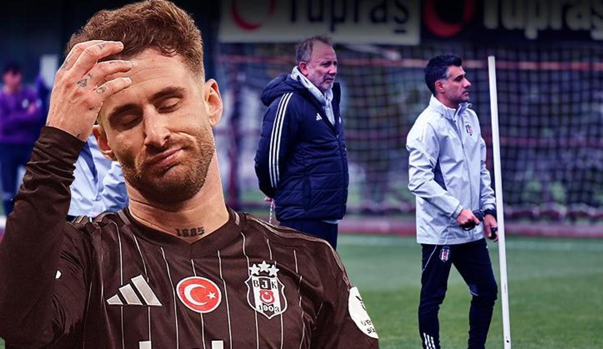 Beşiktaş'ta kriz giderek büyüyor! Rafa Silva antrenmanda yine yok
