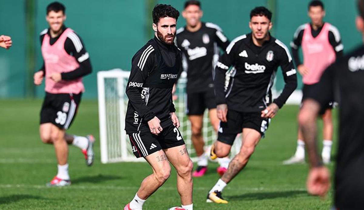 Beşiktaş, Gaziantep FK maçı hazırlıklarını sürdürdü