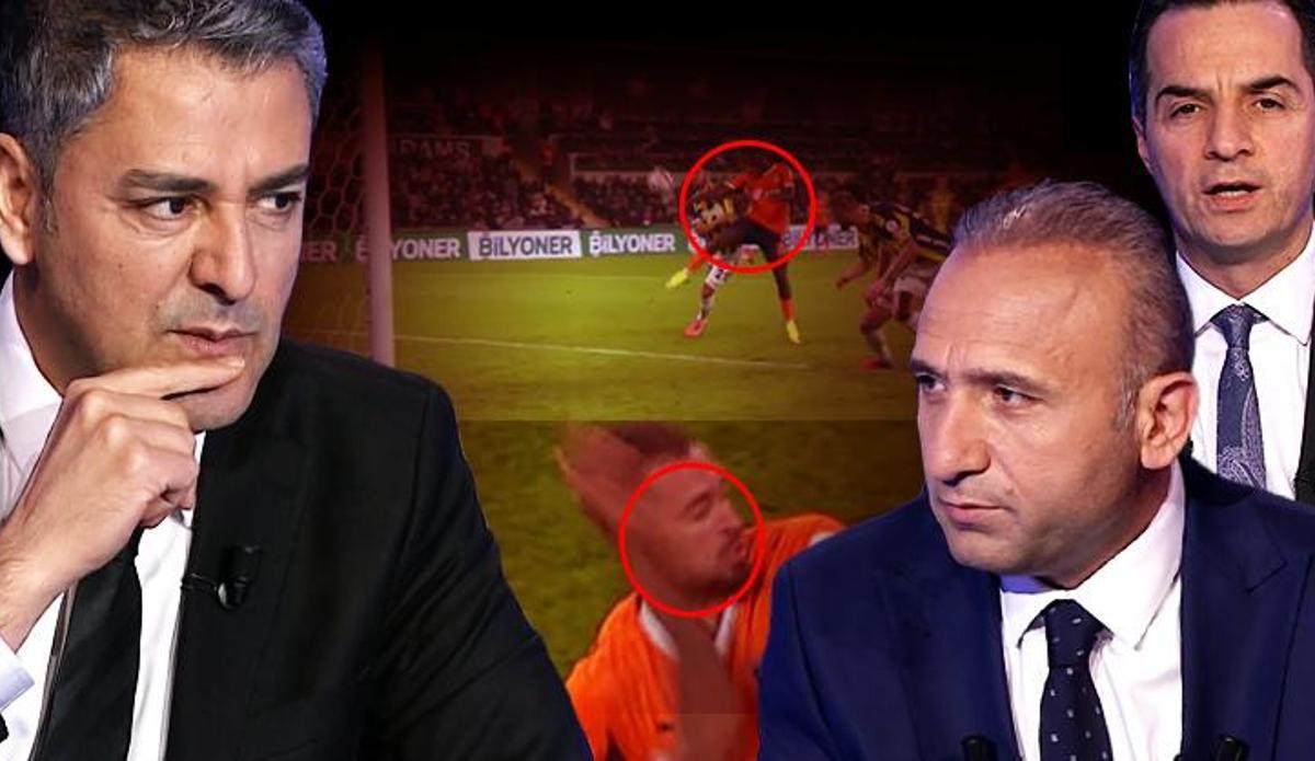 Başakşehir-Fenerbahçe maçının tartışmalı pozisyonlarına Trio son noktayı koydu: 'Kırmızı kart...'