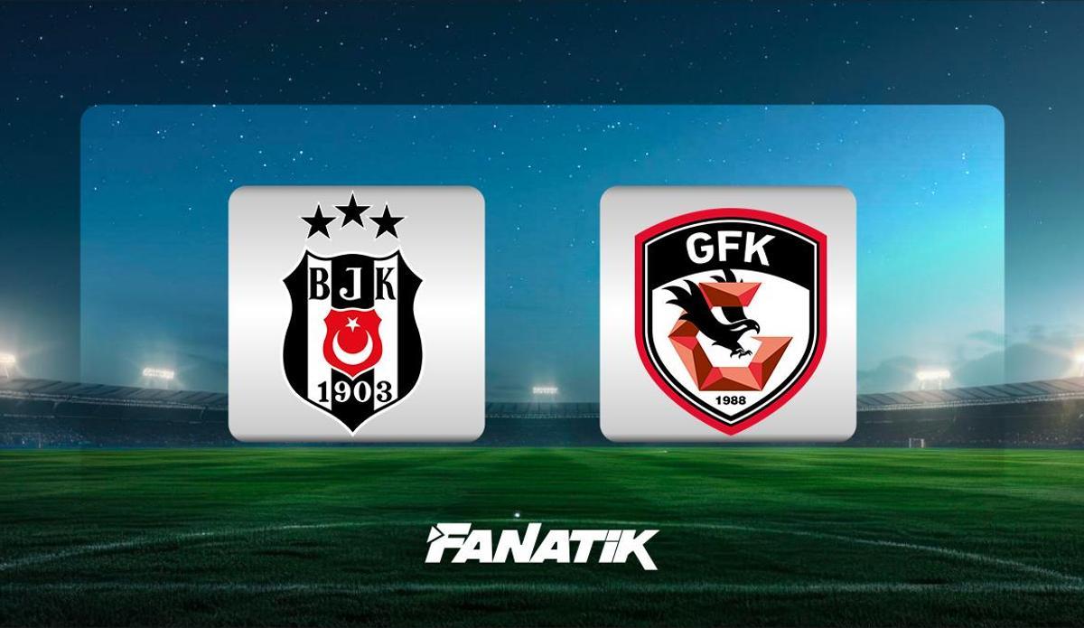 Beşiktaş - Gaziantep FK maçı ne zaman, saat kaçta, hangi kanalda? (Süper Lig'de 15. hafta maçı)
