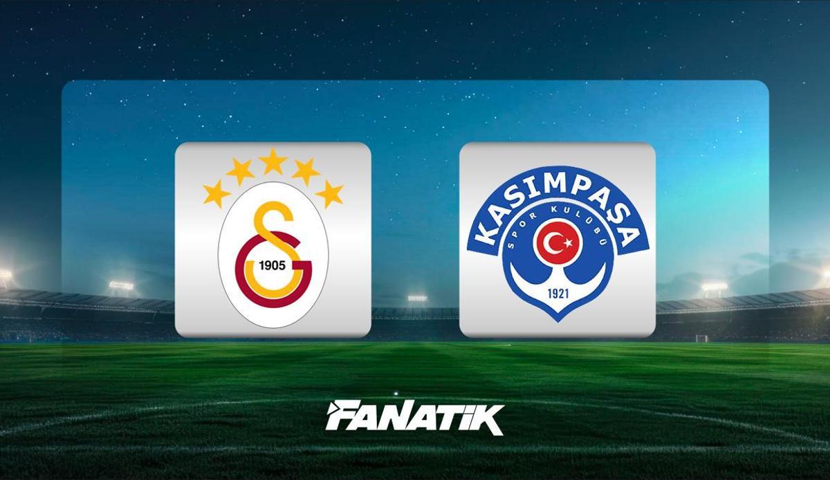 Galatasaray – Kasımpaşa maçı Canlı Anlatım – GS KASIMPAŞA maçı kadroları, skoru ve istatistikleri (Süper Lig'de 17. hafta)