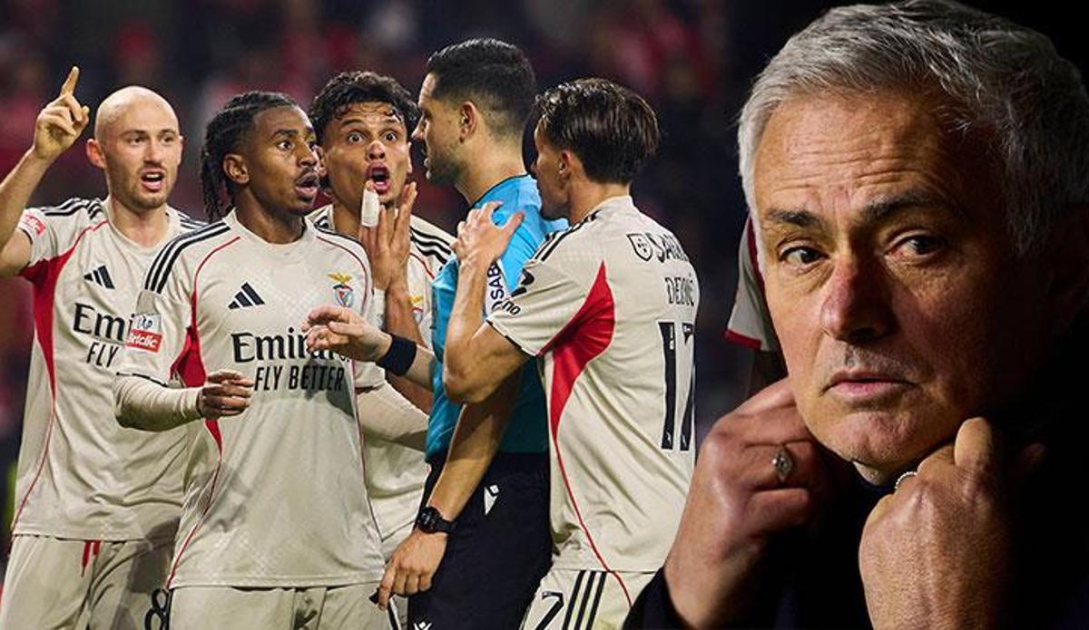 Maç 2-2 bitti, Jose Mourinho '3-2 kazandık' dedi! Portekiz'de akıl almaz anlar