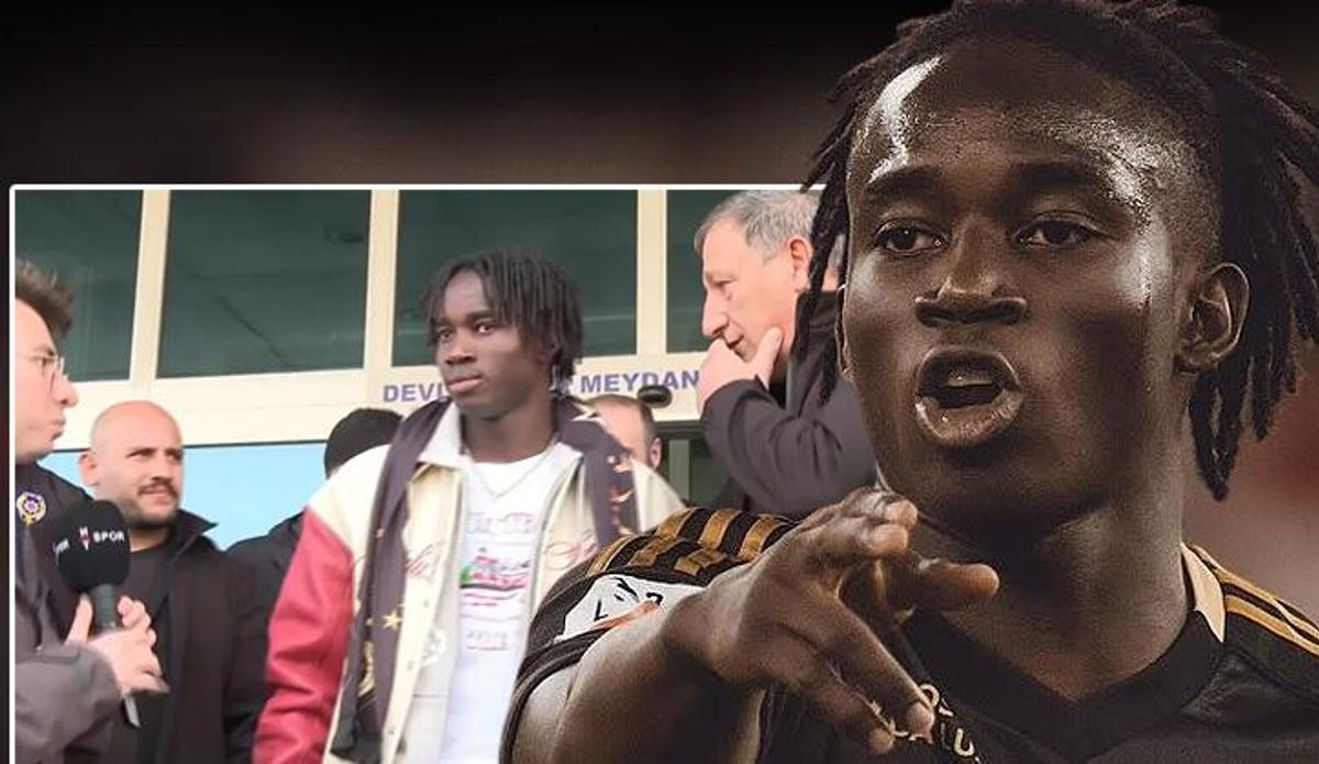 Galatasaray'ın yeni transferi Renato Nhaga İstanbul'a geldi