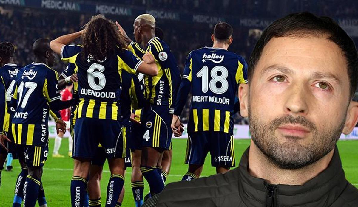 Yok artık Domenico Tedesco! Fenerbahçe'den tarihte bir ilk