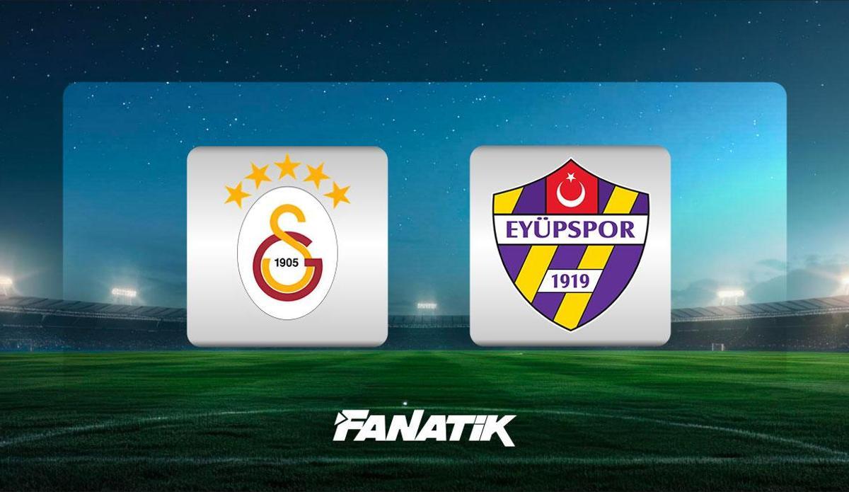 Galatasaray - Eyüpspor maçı Canlı Anlatım - GS EYÜP maçı kadroları, skoru ve istatistikleri (Süper Lig 22. hafta maçı)