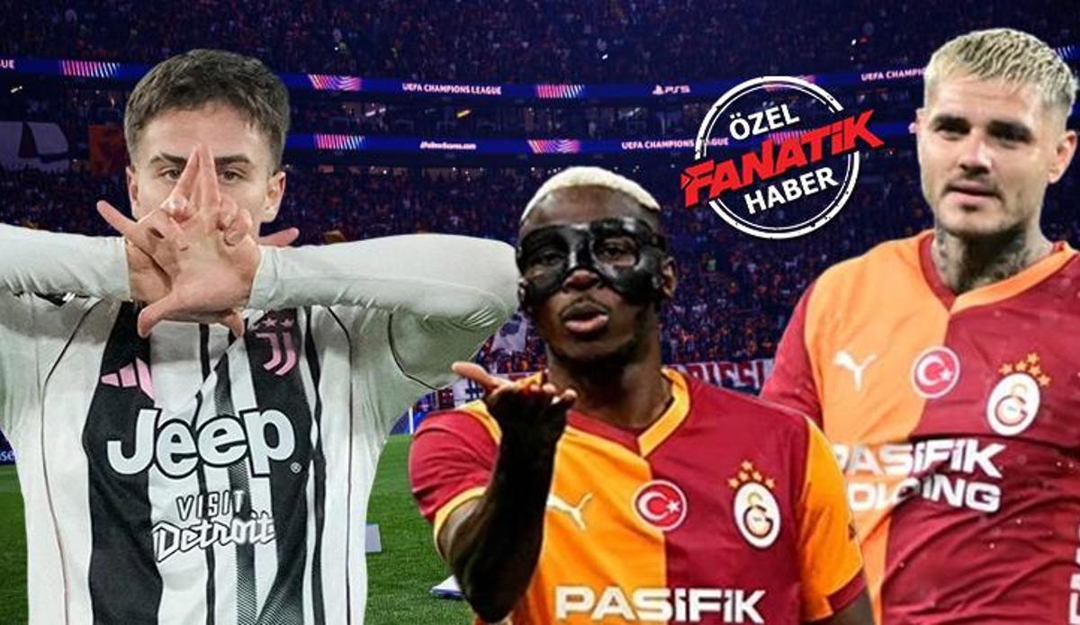 Galatasaray-Juventus maçı için olay iddia 'Karşısında durmak hiç kolay değil' | Kenan Yıldız, Osimhen ve Icardi sözleri