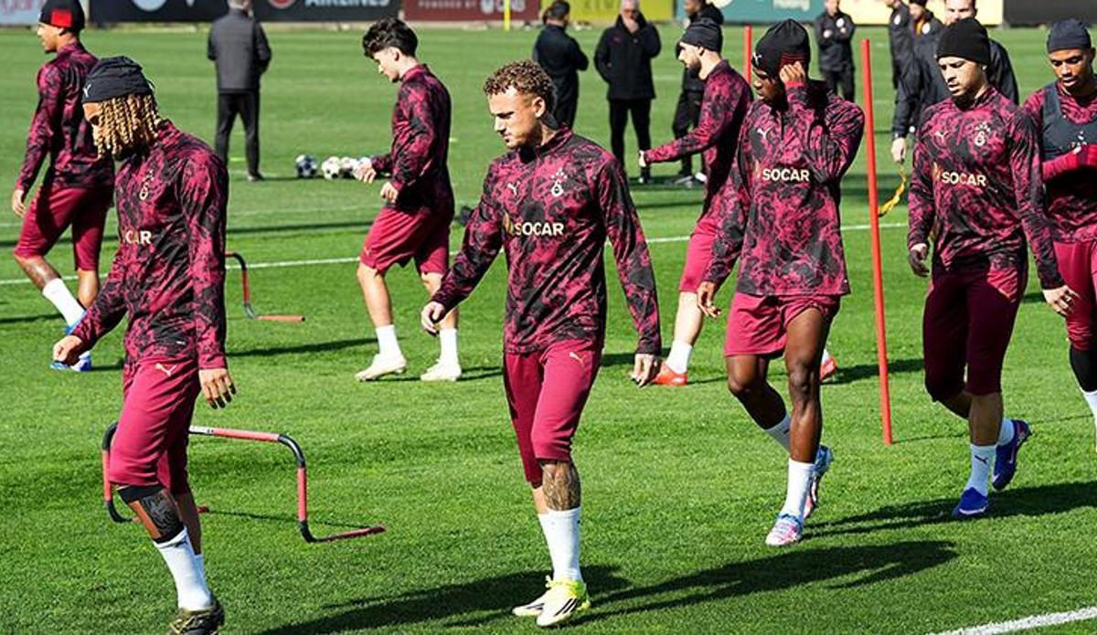 Galatasaray, Juventus maçı hazırlıklarını tamamladı