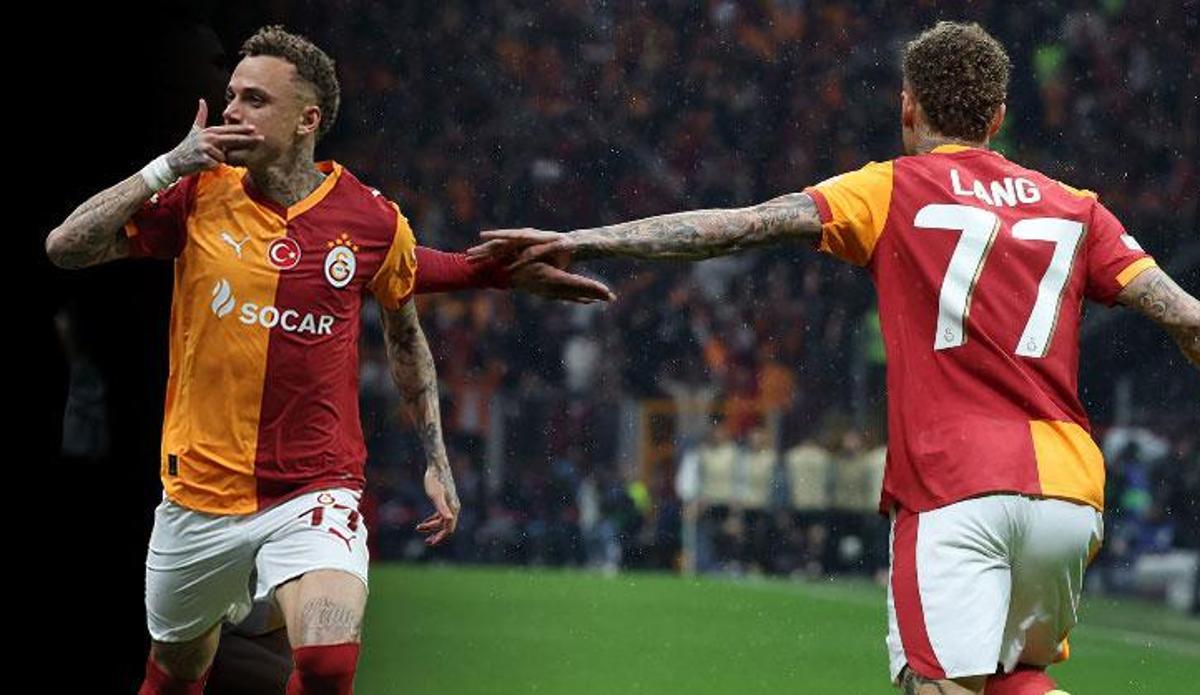 Noa Lang Galatasaray'da ilk gollerini attı! Siftahı Juventus’a yaptı