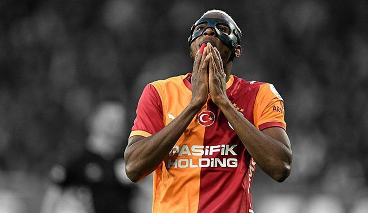 Galatasaray'a Victor Osimhen şoku! Kadroya alınmadı