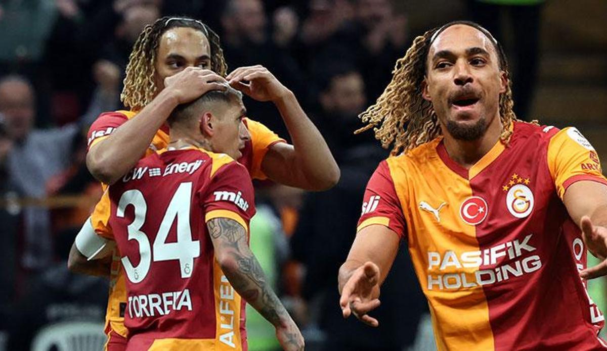 Sacha Boey, 45+2'de kritik golle Galatasaray'ı öne geçirdi