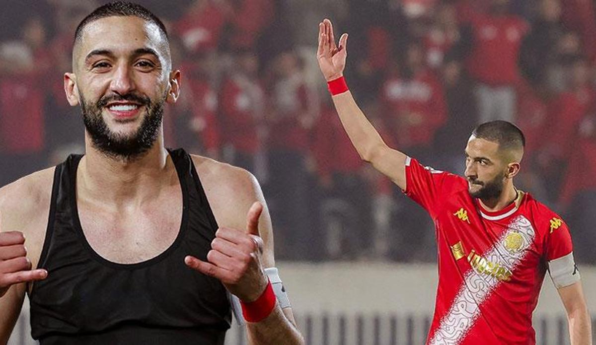 Fanatik: Hakim Ziyech, Fas'ta kendini buldu! 90+7'de sahneye çıktı, tribünler coştu