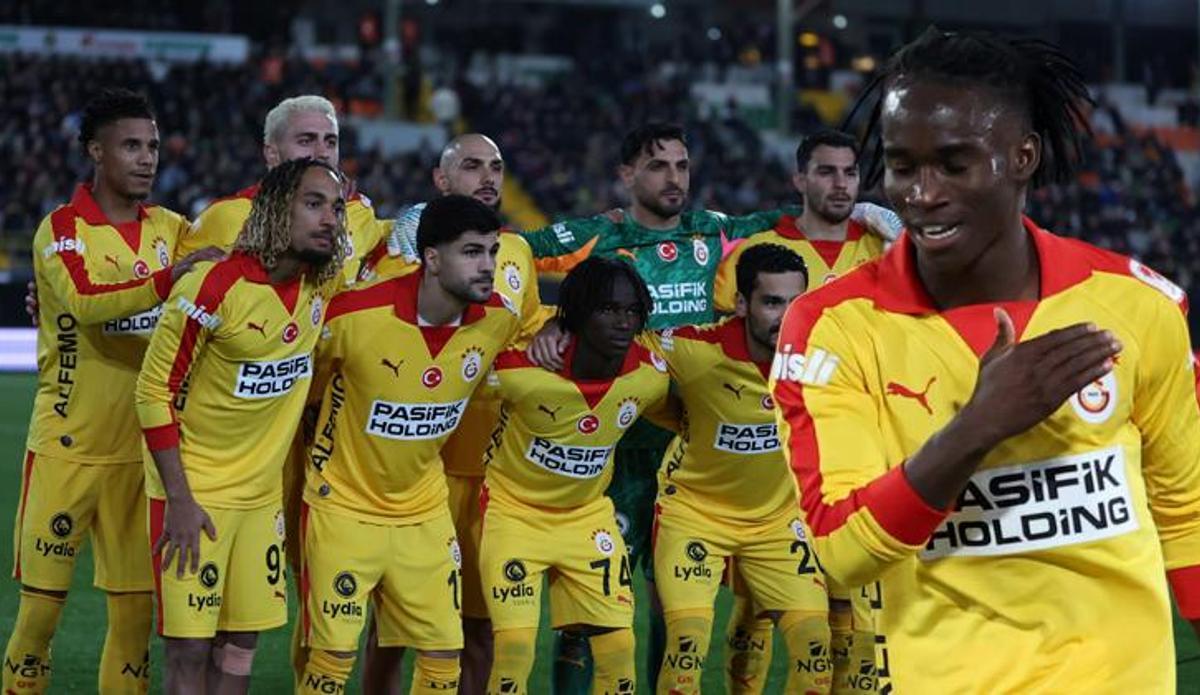 Galatasaray'da Nhaga hesabı açtı! İlk gol sevinci