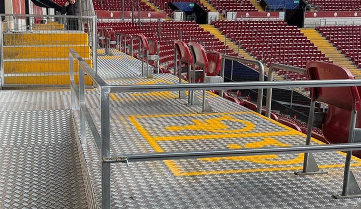 Fanatik: Liverpool Engelli Taraftarlar Derneği'nden Galatasaray'a teşekkür: 'Olağanüstü bir iş'