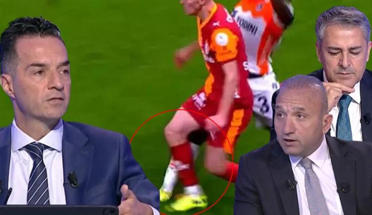 Galatasaray - Başakşehir maçının tartışmalı pozisyonlarını Trio yorumladı: 'İkinci sarı gelmemeliydi'