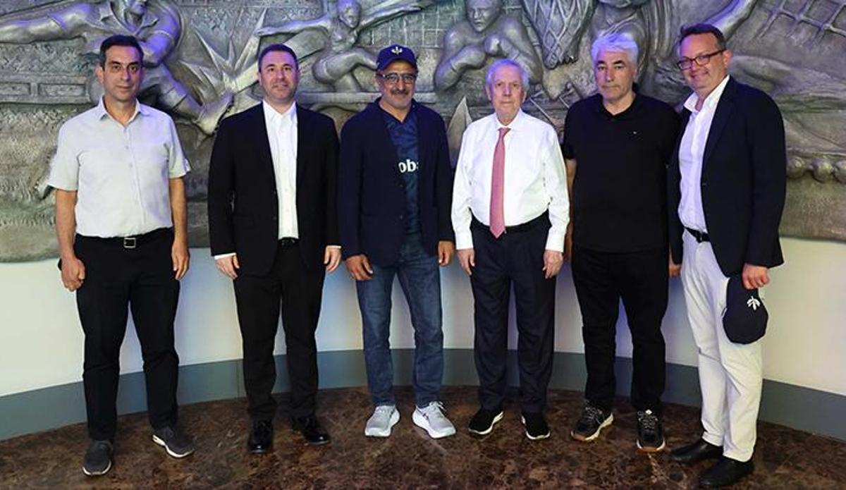 Aziz Yıldırım ve Hamdi Ulukaya görüşmesi