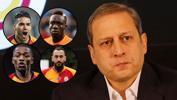 Bomba Falcao ve Sekidika detayı... Galatasaray Başkanı Burak Elmas, menajer ücretlerini açıkladı!