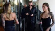 Otel aşıkları Loris Karius ve Sophia Thomalla görüntülendiklerini fark edince gizlendi!