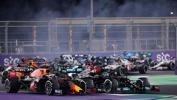 Olaylı Suudi Arabistan GP'de zafer Lewis Hamilton'ın