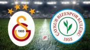 Galatasaray - Çaykur Rizespor maçı hangi kanalda, saat kaçta? (11'ler belli oldu)