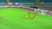 Galatasaray'ın yıldızı Mostafa Mohamed'den 2 gol birden!