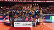 Avrupa Kadınlar Voleybol Şampiyonası'nda bronz madalya Polonya'yı mağlup eden İtalya'nın
