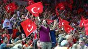 Kadın Voleybol Milli Takımımız'a Ankara'da tam destek