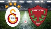 Galatasaray - Hatayspor maçı hangi kanalda, saat kaçta? (İşte 11'ler)