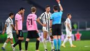 Merih Demiral, Juventus - Barcelona maçında kırmızı kart gördü