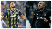 Beşiktaş Fenerbahçe derbisinde gözler Burak Yılmaz ve Vedat Muriç'in üstünde