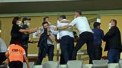 Ankara Demirspor - Sakaryaspor maçının ardından yumruklar havada uçuştu