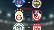 Süper Lig'de günün maçları: Fenerbahçe, Galatasaray, Sivasspor...