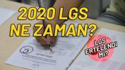 2020 LGS ne zaman yapılacak? 2020 LGS ne zaman, konuları neler? Cumhurbaşkanı Erdoğan tarih verdi!