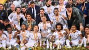 Şampiyon Real Madrid kupasına kavuştu!