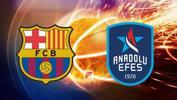 Barcelona - Anadolu Efes maçı hangi kanalda, saat kaçta?