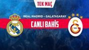 Real Madrid - Galatasaray maçı iddaa oranları! Tek maç ve canlı iddaa Misli.com'da