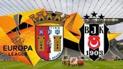 Braga - Beşiktaş maçı hangi kanalda, saat kaçta? (Braga - Beşiktaş maçı şifresiz mi)