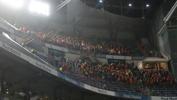 Galatasaray taraftarından futbolculara: Sabrımız taşıyor adam gibi oynayın!