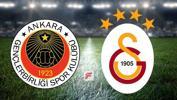 Gençlerbirliği - Galatasaray maçı hangi kanalda, saat kaçta? Fatih Terim'den büyük sürpriz!