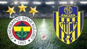 Fenerbahçe - Ankaragücü maçı ne zaman, hangi kanalda, saat kaçta? (İLK 11)