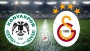 Konyaspor - Galatasaray maçı hangi kanalda, saat kaçta? (İlk 11'ler belli oldu)