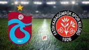 (ÖZET) Trabzonspor - Fatih Karagümrük maç sonucu: 1-1