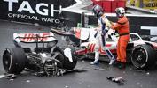 Formula 1 Monaco Grand Prix'sinde korkutan anlar! Mick Schumacher'den büyük kaza