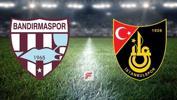 Bandırmaspor-İstanbulspor maçı ne zaman, saat kaçta, hangi kanalda? (1.Lig Play-Off Finali)