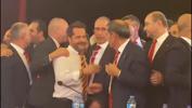 Galatasaray haberi | Erden Timur ile Dursun Özbek seçim zaferini böyle kutladı!