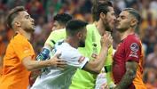 Galatasaray - Konyaspor maçında ortalık karıştı! Sehic'e kırmızı kart