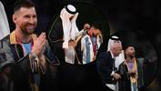 Lionel Messi kupa töreninde şaştı kaldı! Katar Emiri'nden sürpriz 'kıyafet' hamlesi