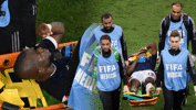 Dünya Kupası'nda Enner Valencia şoku! Hollanda-Ekvador maçında sedyeyle çıktı!